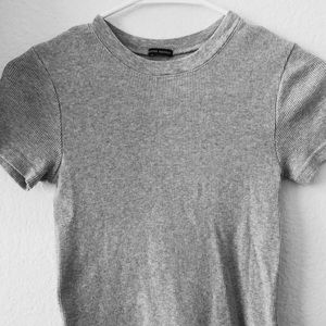 Brandy Melville Gray Top
